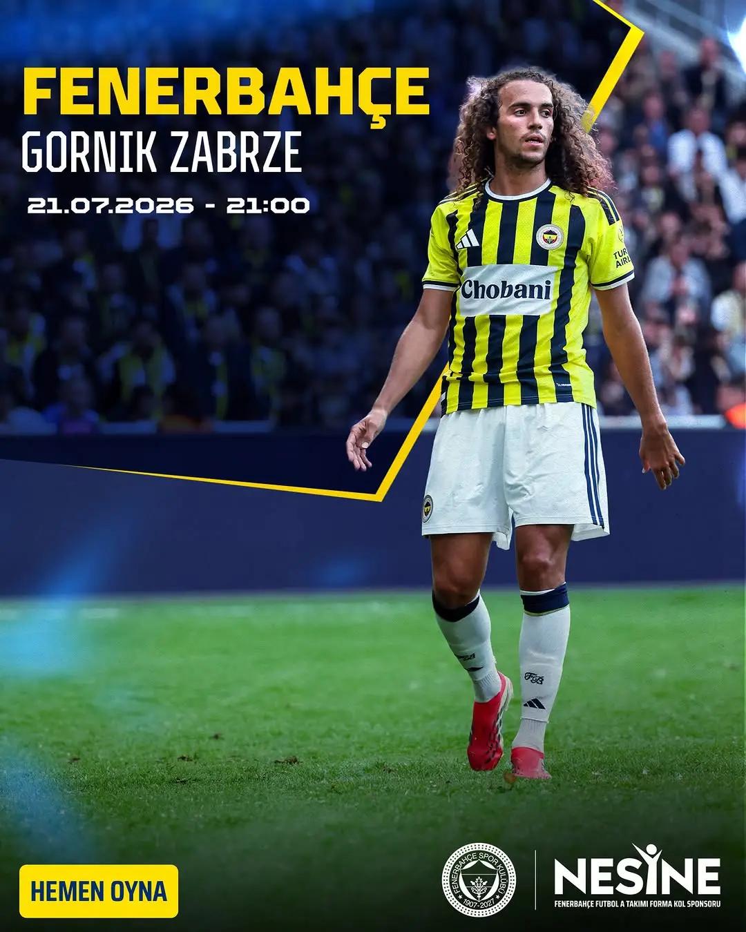 Fenerbahçe sezonun ilk resmi maçına çıkıyor