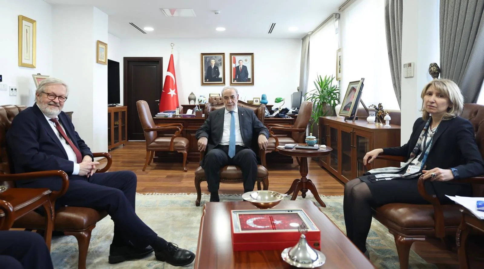 OECD Başkanı Türkiye'de