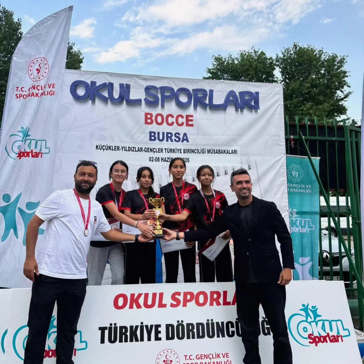 Karaaslan Ortaokulu, Türkiye Bocce Şampiyonası'nda başarı elde etti