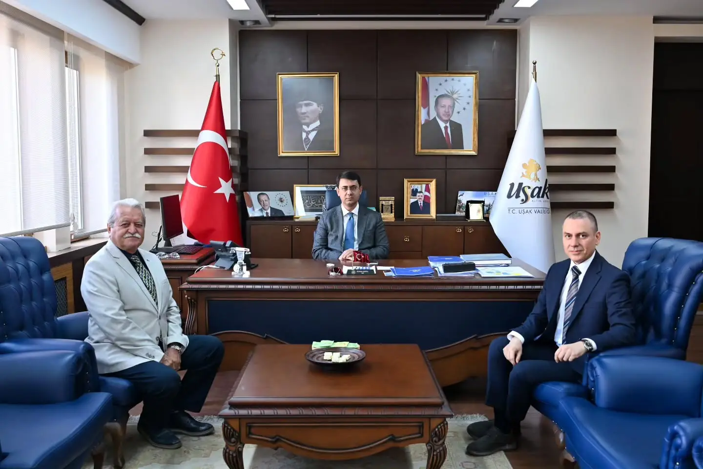 Denizli Güney Ege Kan Merkezi Müdürü'nden ziyaret