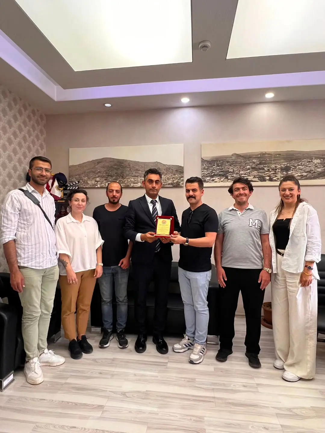 AFENFEST Proje Ekibi'nden Belediye'ye Teşekkür Ziyareti
