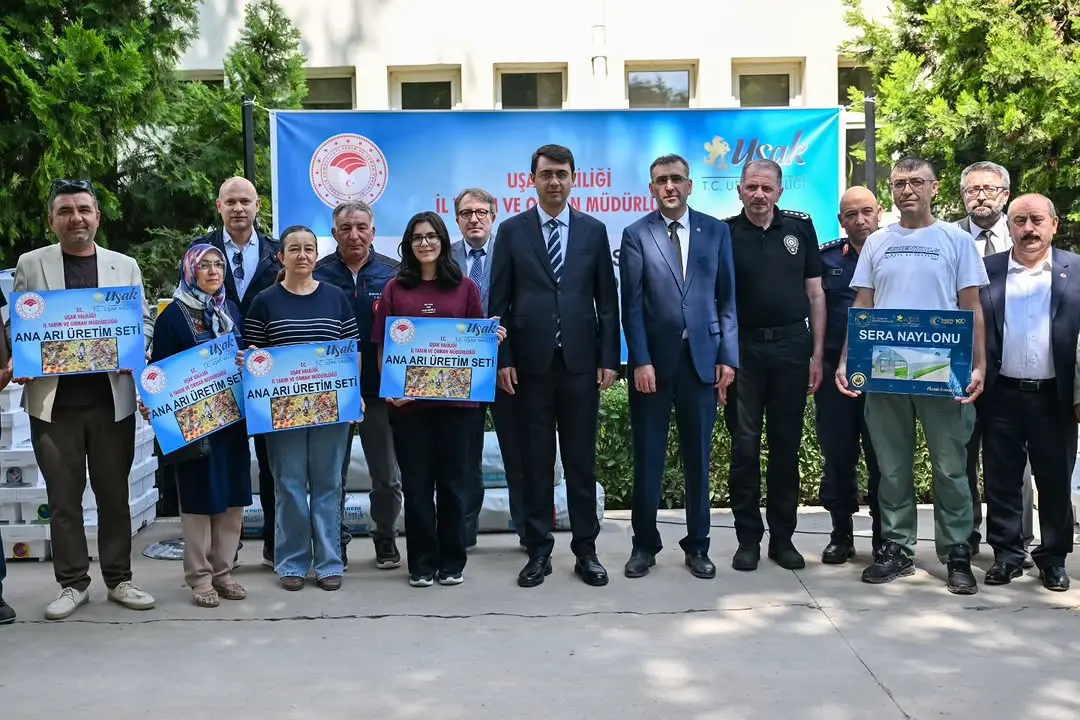 Uşak’ta Tarım Destekleme Töreni Gerçekleşti