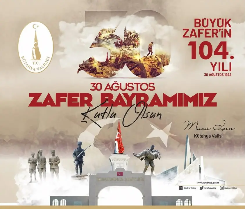 Musa Işın'dan 30 Ağustos Zafer Bayramı Mesajı