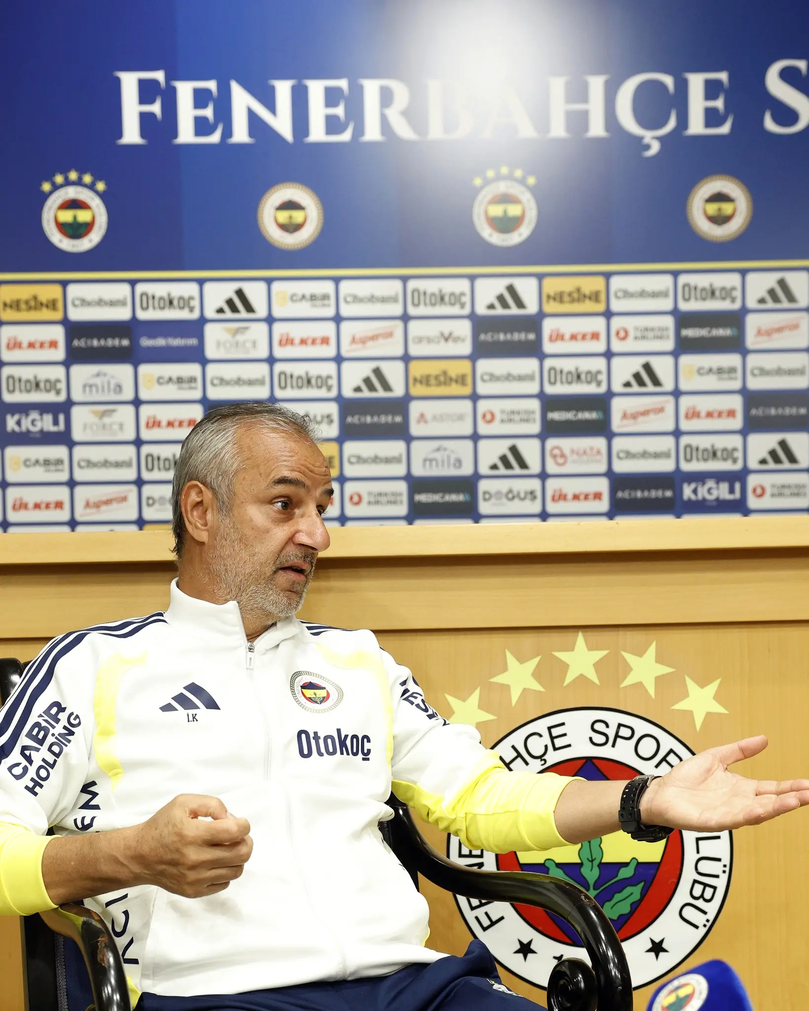 İsmail Kartal basın mensuplarına açıklamalarda bulundu