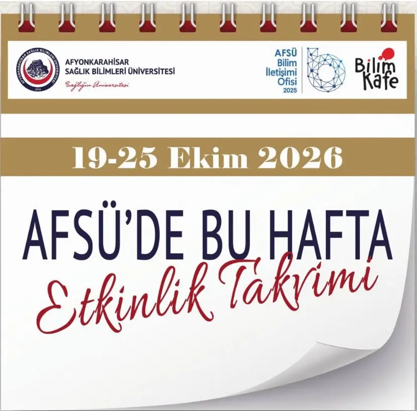 AFSÜ'de Bu Hafta Etkinlikler