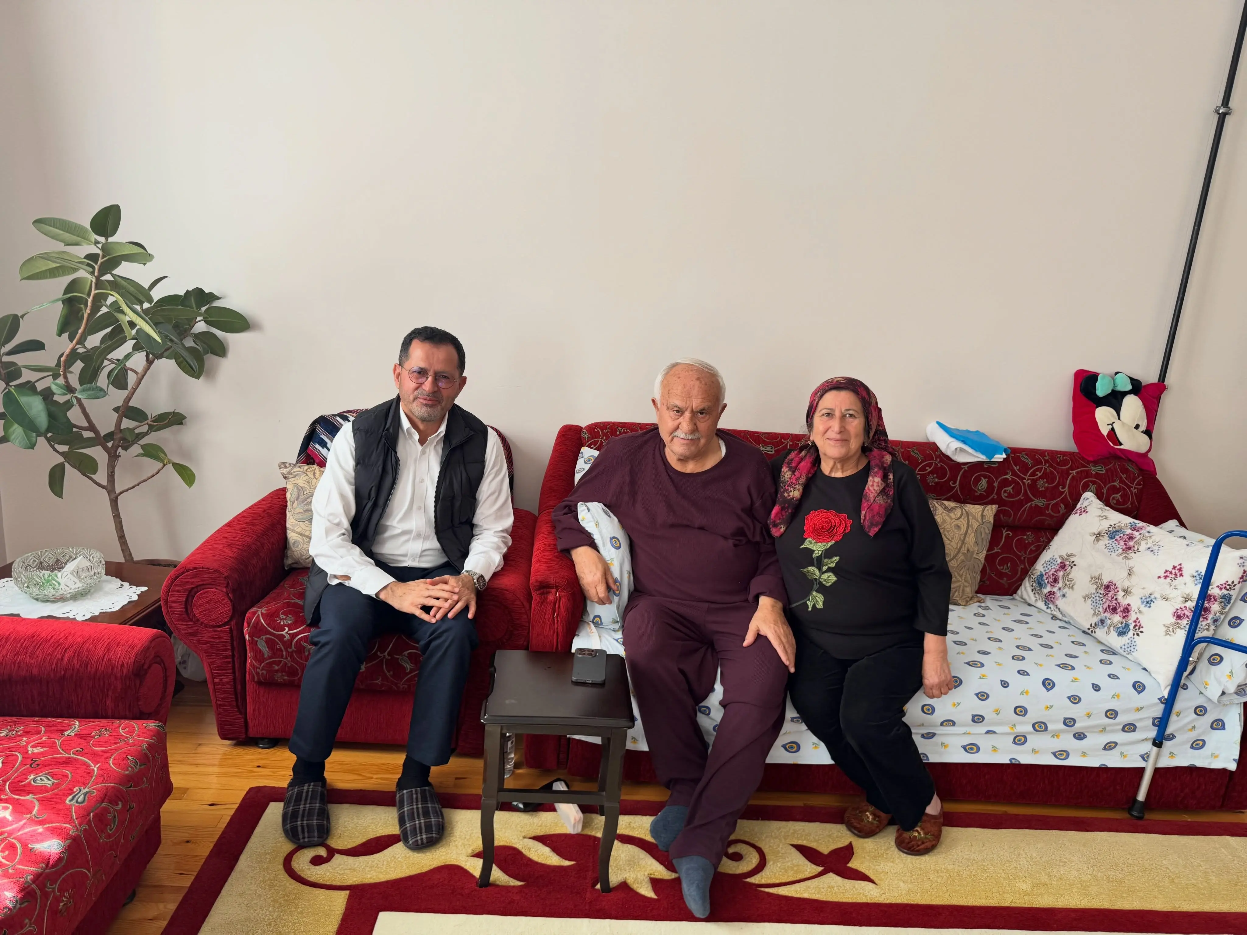 Hasan Hıncal'a Geçmiş Olsun Ziyareti