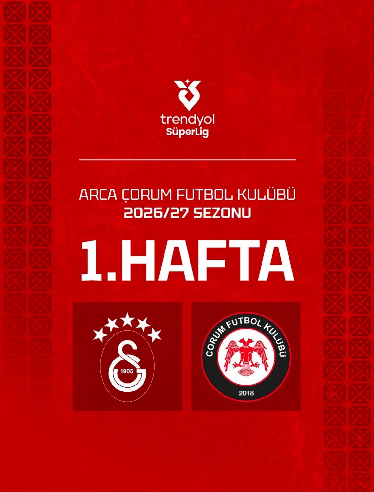 Arca Çorum FK Süper Lig'de mücadele edecek