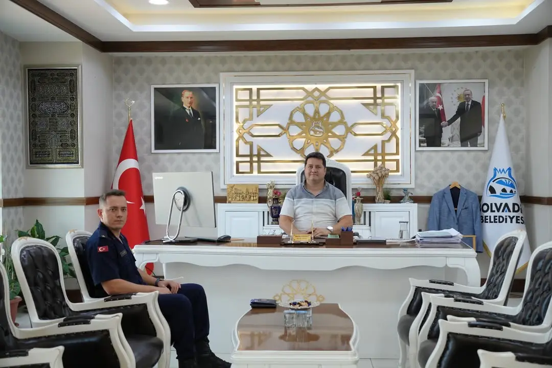 Yeni Cezaevi Komutanı'ndan Başkan Aynacı'ya Ziyaret