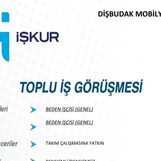 Dişbudak Mobilya Personel Alımı Duyurusu