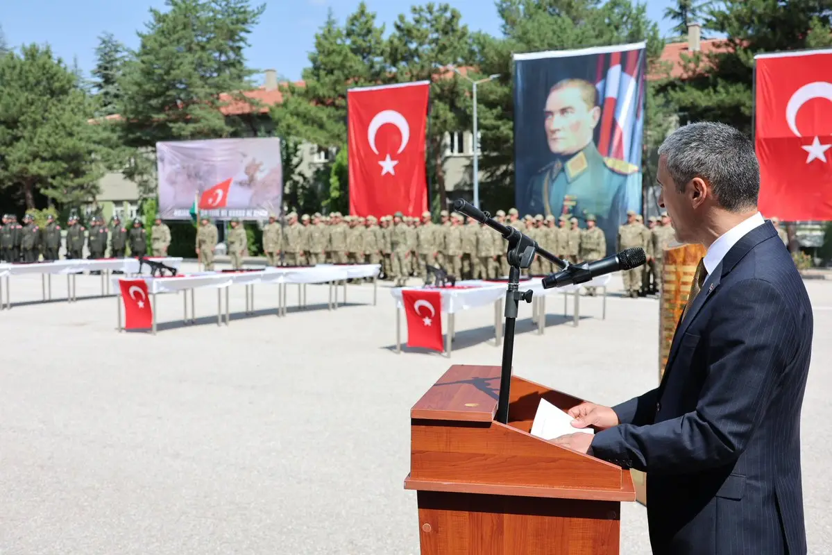 Yemin Töreni'nde Mehmetçikler Vatanlarına Bağlılıklarını İfade Etti