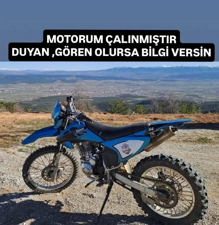 Banaz'da motor hırsızlığı olayı yaşandı
