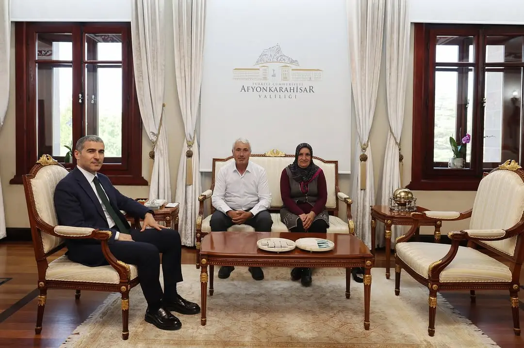 Vali Aktaş'a ziyaret edenlere teşekkür
