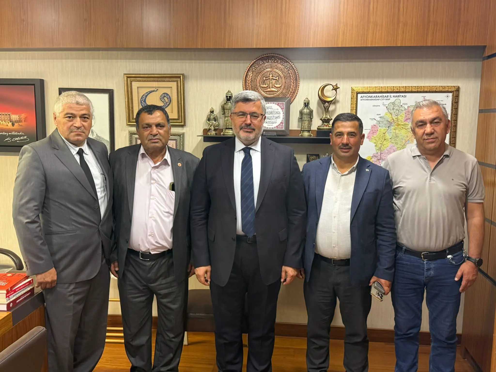 Kızılören İlçe Başkanlığı'ndan Ziyaret