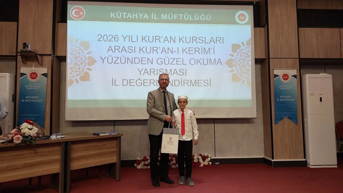Kütahya'da Kur'an Okuma Yarışması Seçmeleri Yapıldı