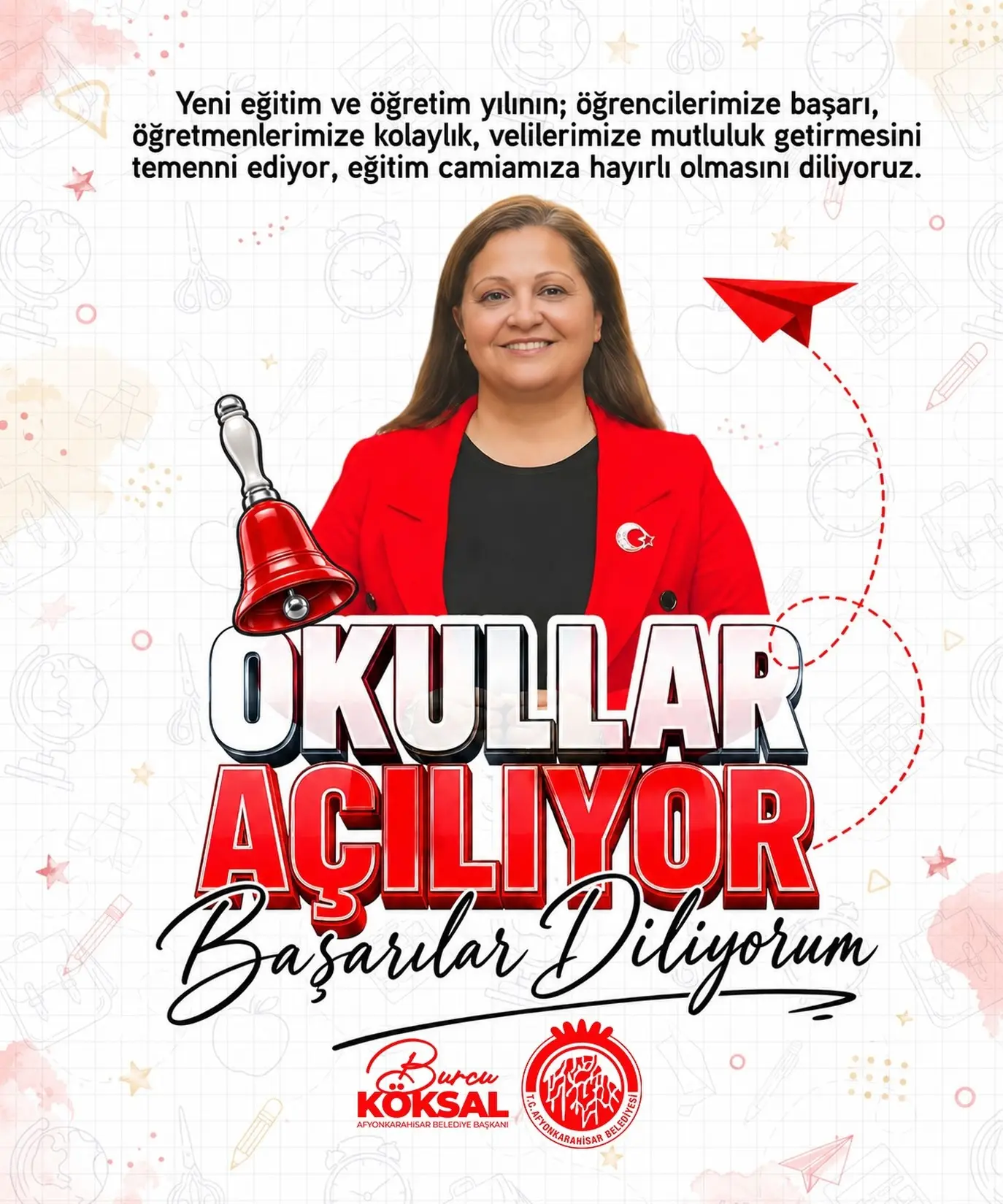 Yeni eğitim yılı için temenniler paylaşıldı