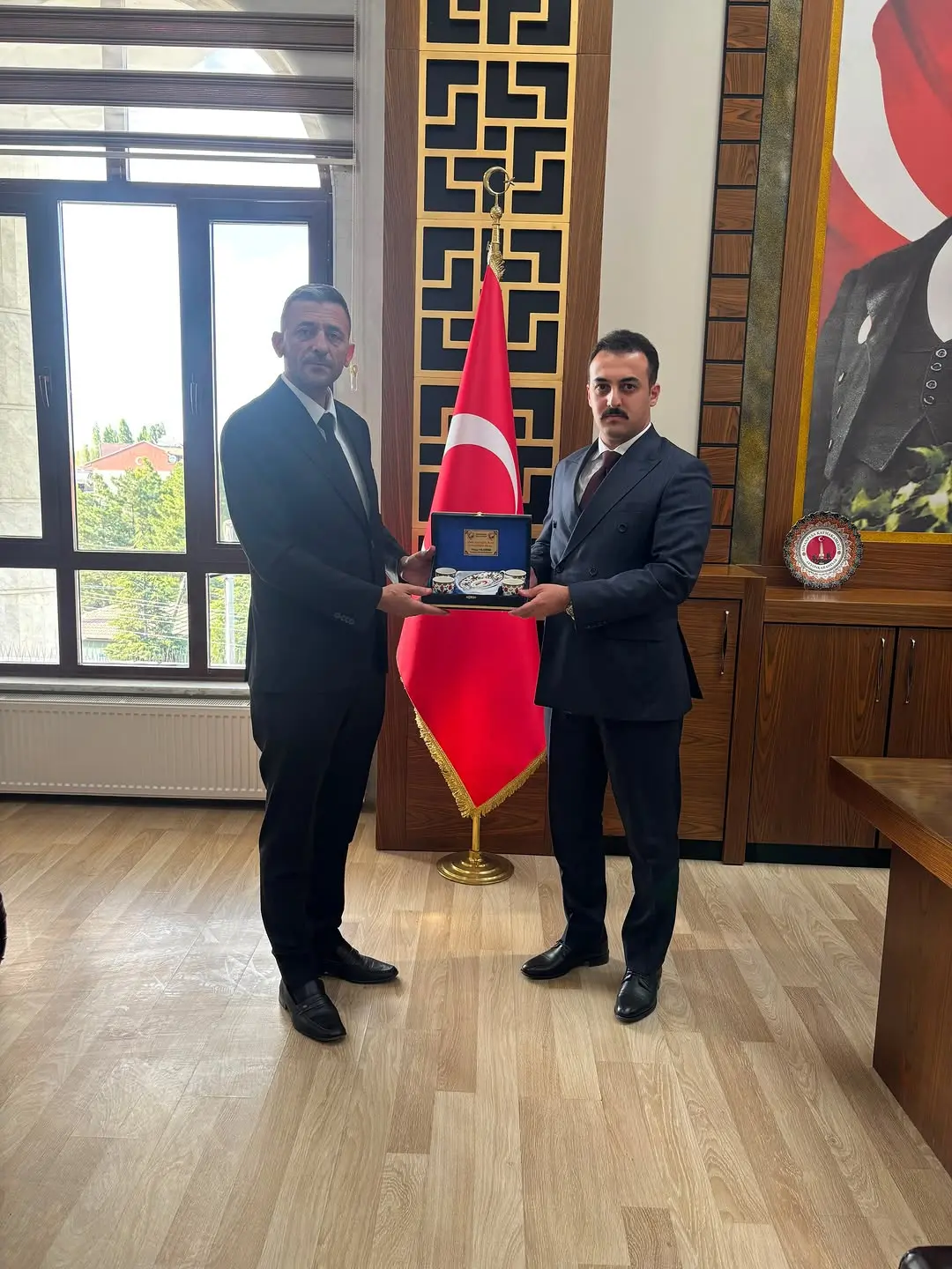 Başkan Yıldırım, Kaymakam Miroğlu'nu ziyaret etti