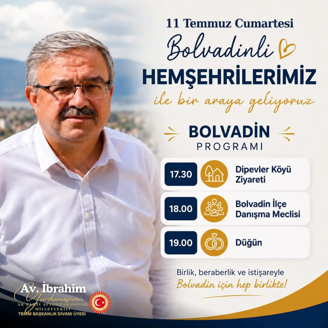 Bolvadin'de Teşkilat Toplantısı Düzenlenecek