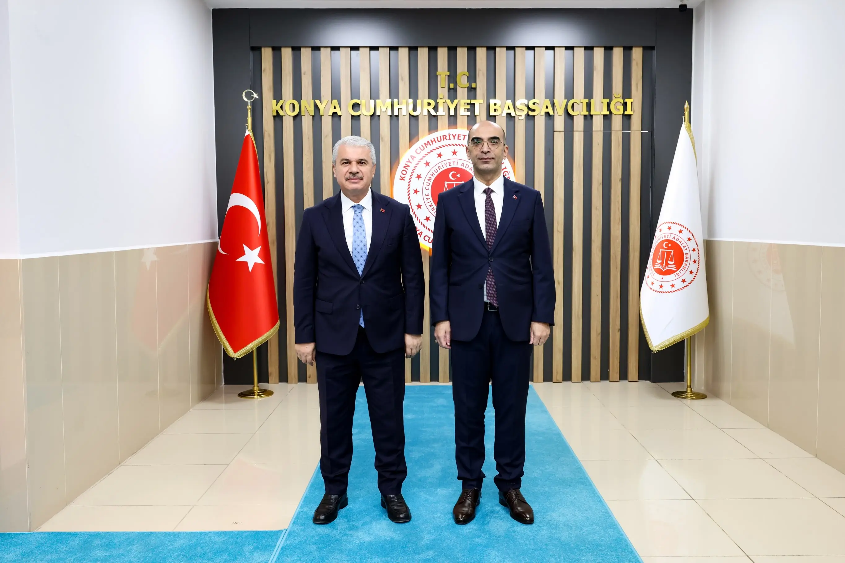 Vali Akın, Adalet Sarayı'nı Ziyaret Etti