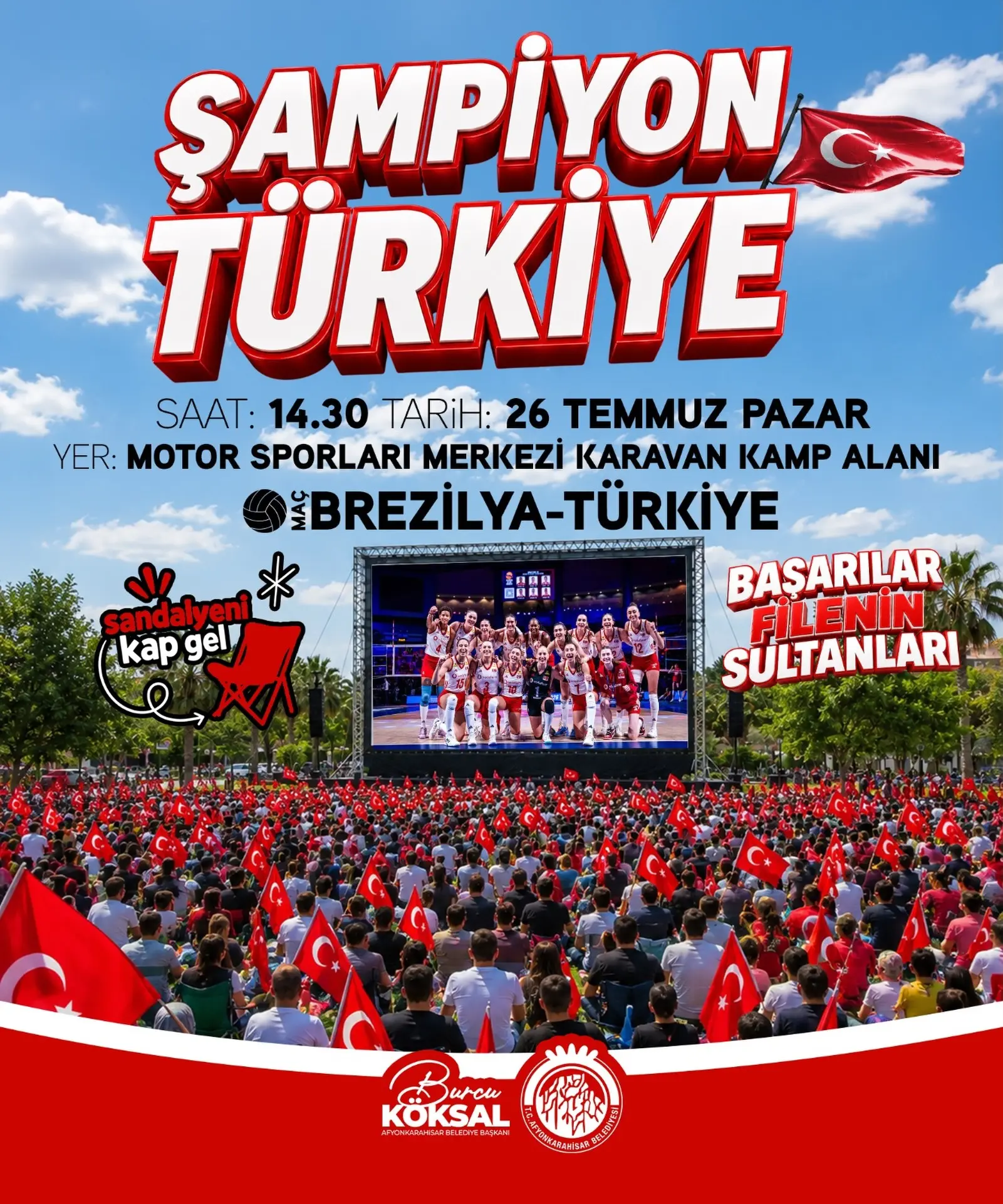 Filenin Sultanları için dev ekran etkinliği