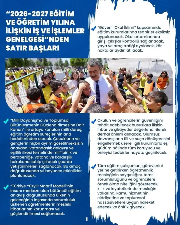 Uşak'ta Yeni Eğitim Yılı Heyecanı Başladı