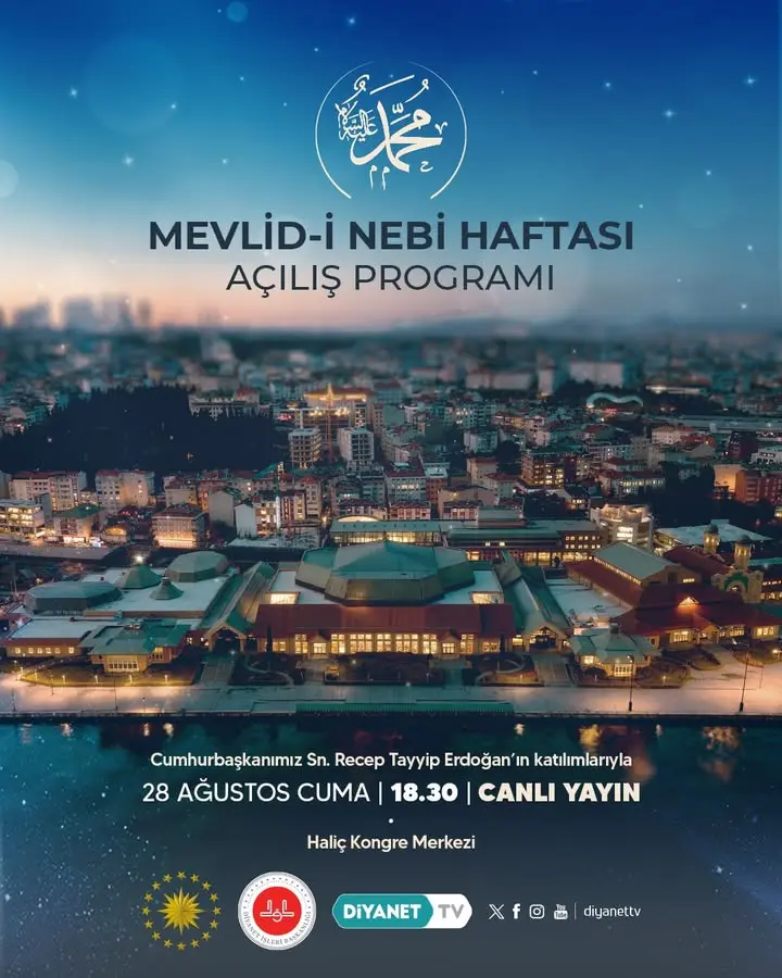 Mevlid-i Nebî Haftası Açılış Programı Duyuruldu