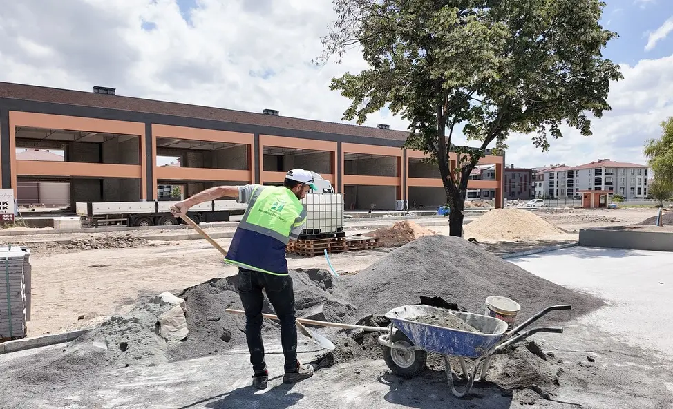 Ertuğrulgazi'de yeni park inşa ediliyor