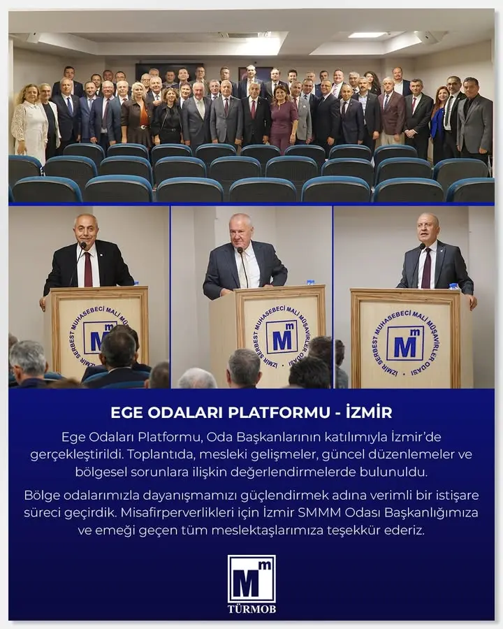 Ege Odaları Platformu İzmir'de Toplandı