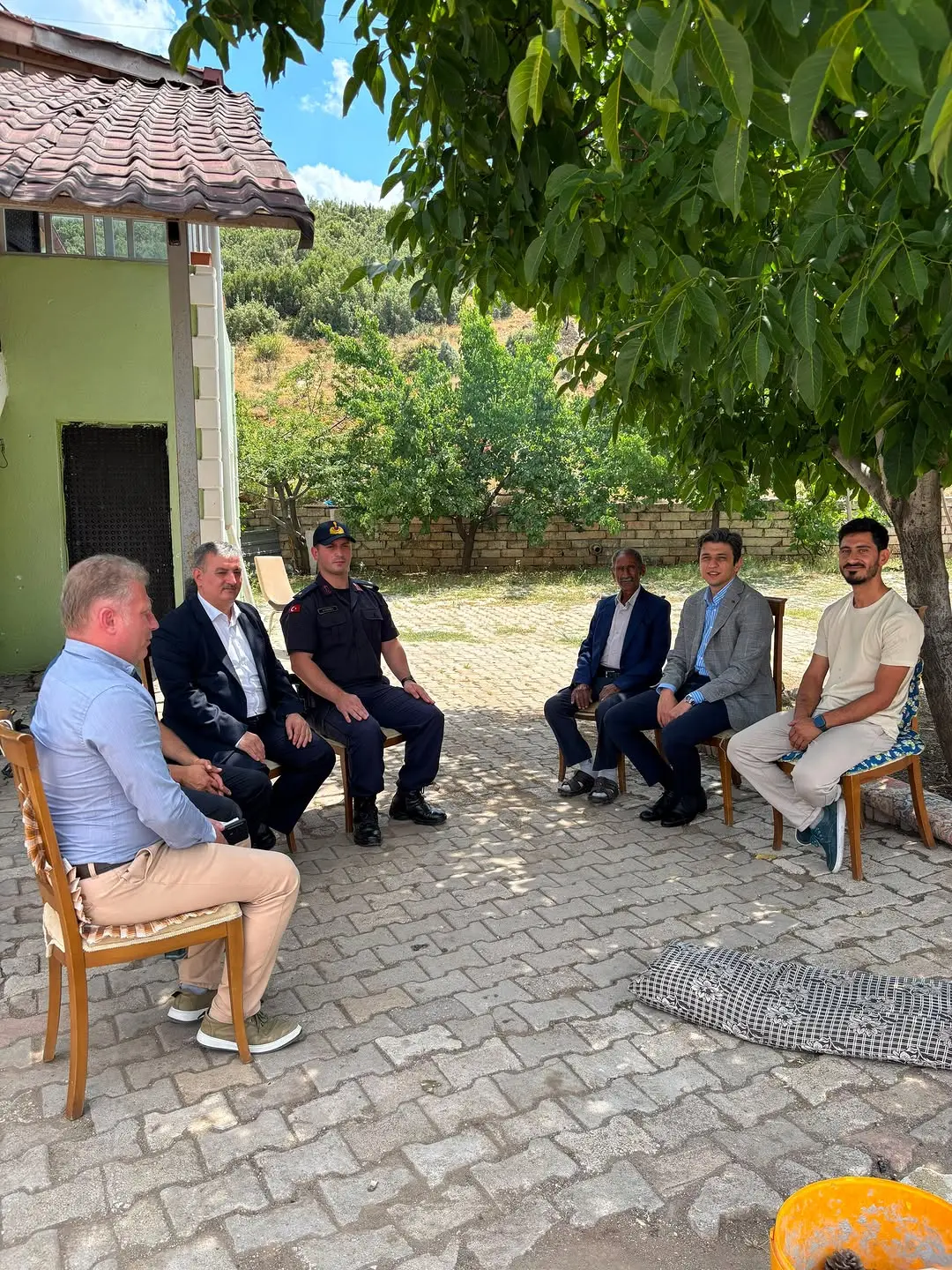 Kaymakam Deveciden Vefa Ziyareti