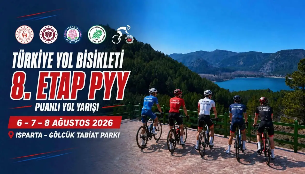 Isparta'da Yol Bisikleti Yarışı Düzenlenecek