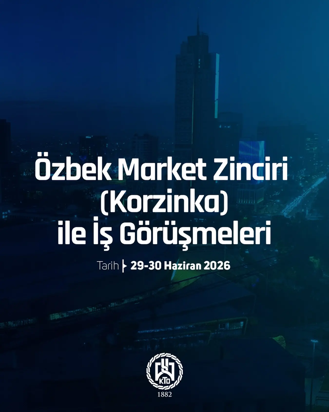 Özbek Market Zinciri ile görüşmeler yapılacak