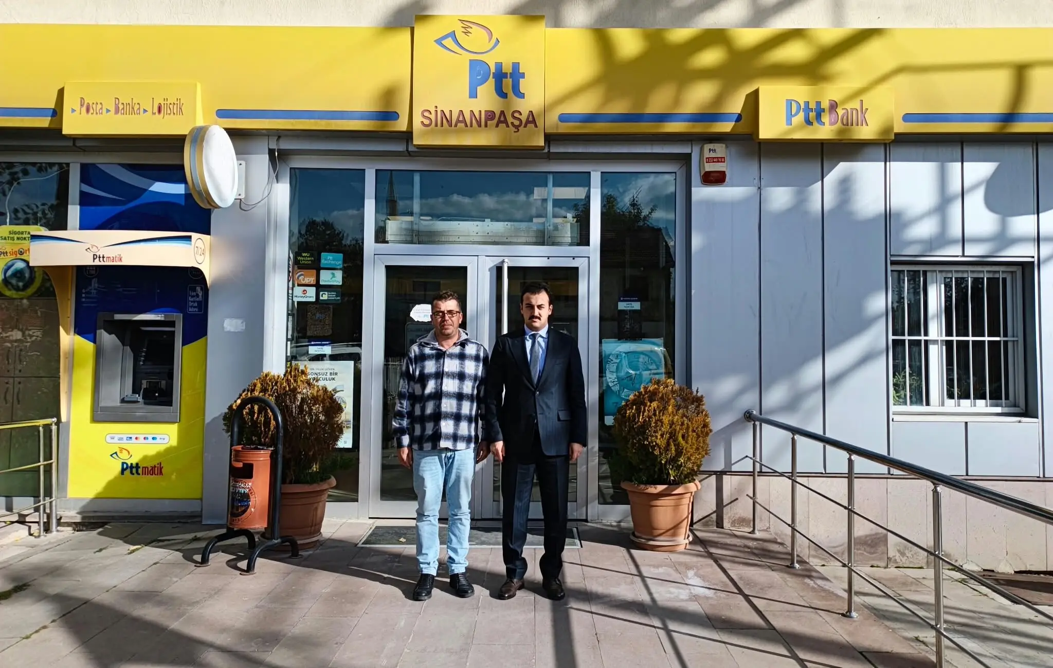 Kaymakam Bünyamin Miroğlu'ndan PTT Ziyareti