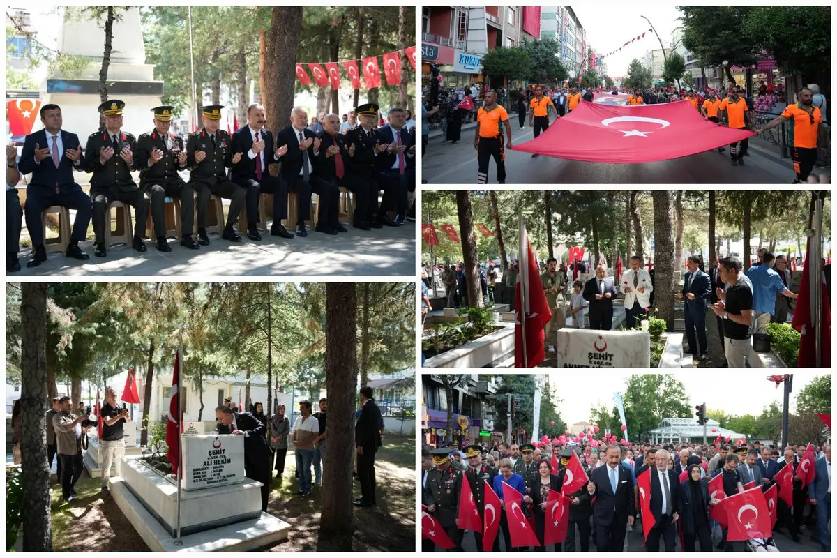 15 Temmuz Anma Programları Isparta'da Gerçekleşti