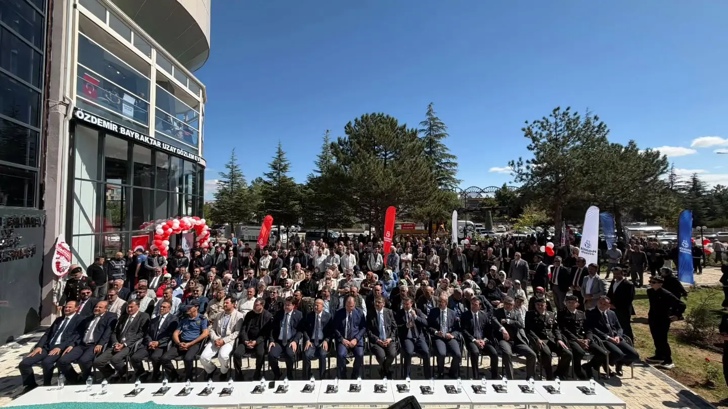 Bolvadin'de Uzay Gözlemevi Açılışı Gerçekleşti