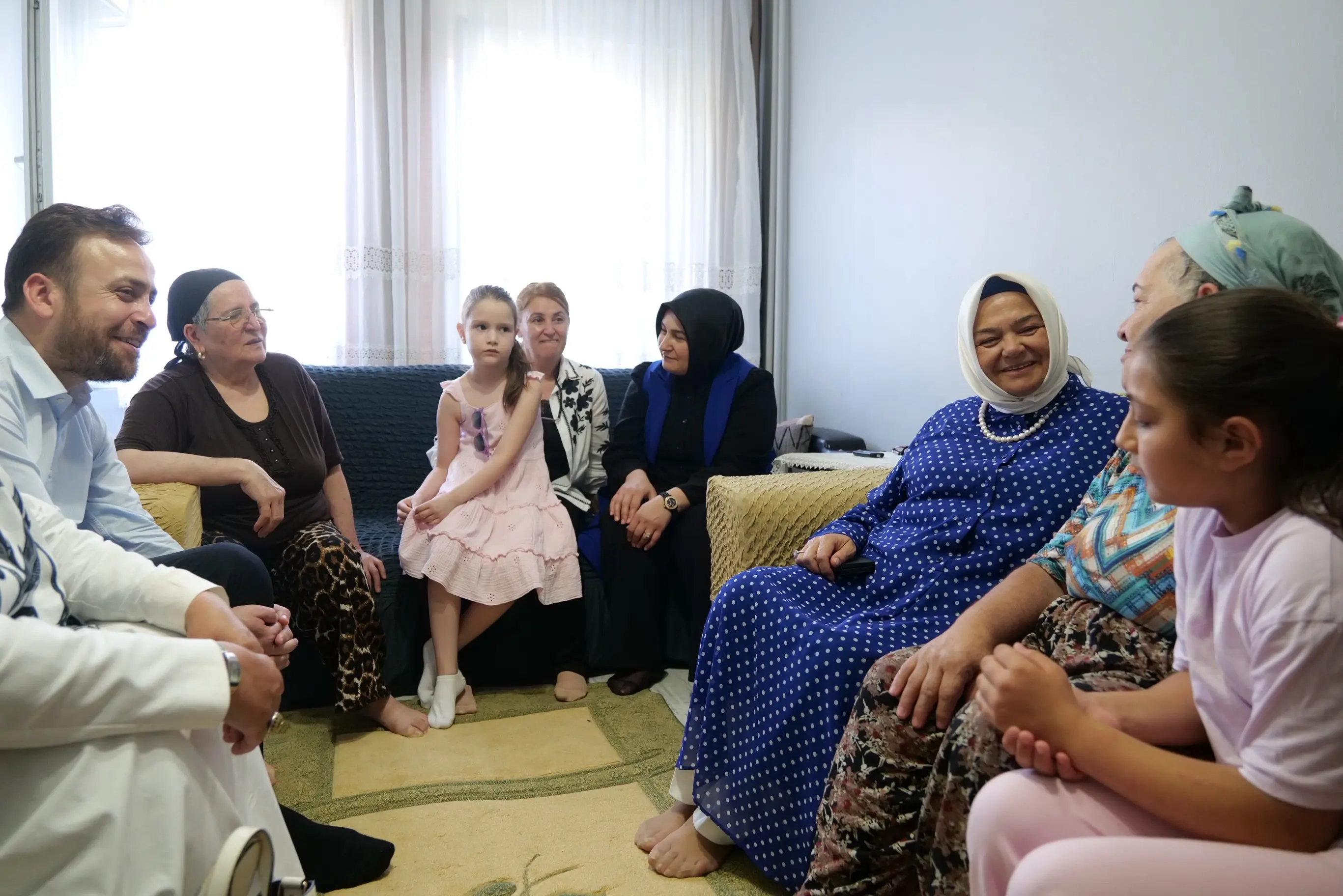 Hane ziyaretinde destek belgesi takdim edildi