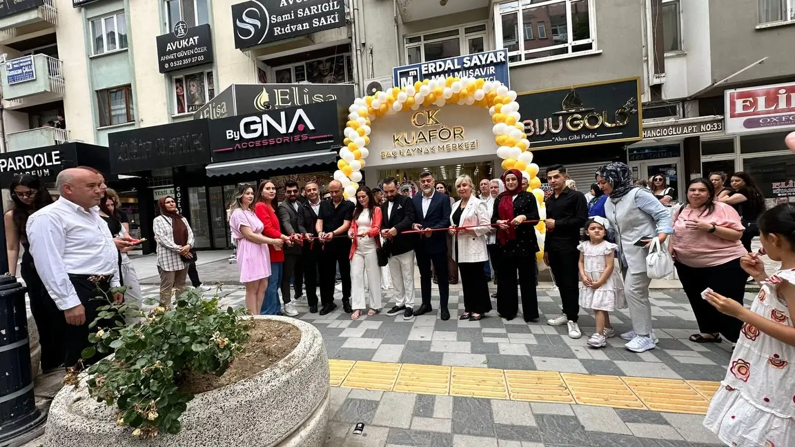 C&K Kuaför ve Saç Kaynak Merkezi Açıldı