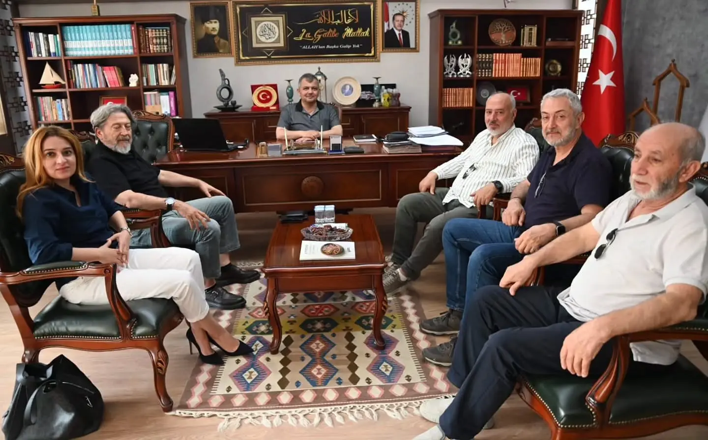 Başkan Koyuncu, akademisyenleri makamında ağırladı