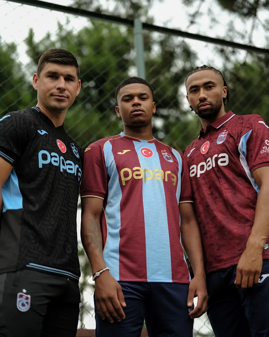 Trabzonspor yeni sezon formalarını tanıttı