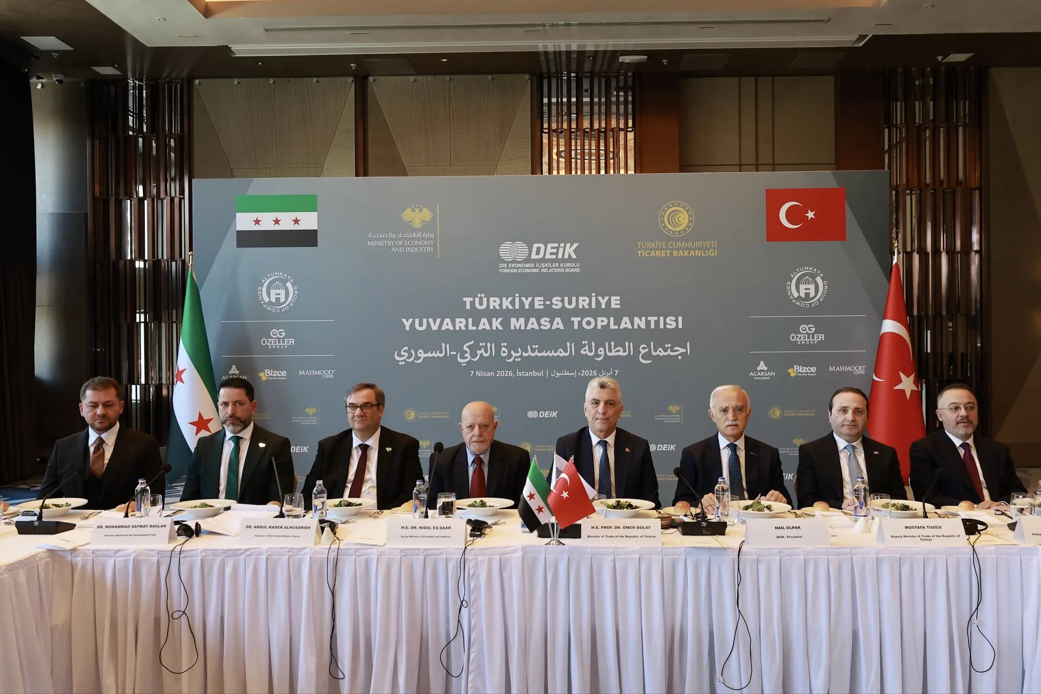 Türkiye ve Suriye İş Dünyası Toplantısı Gerçekleştirildi