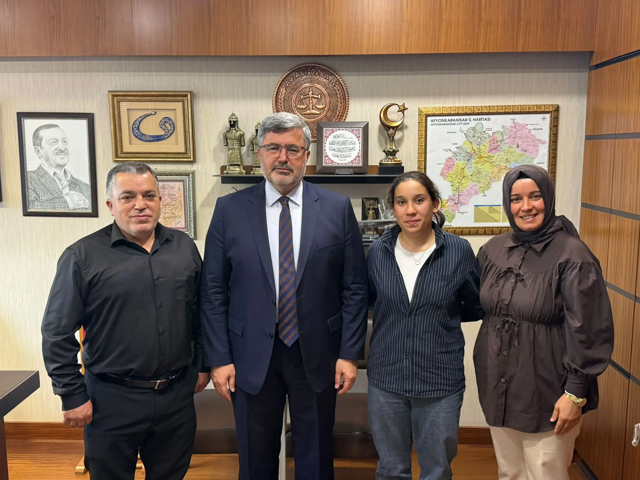 Mehmet Ali Güçlü, Gazi Meclis'te ağırlandı