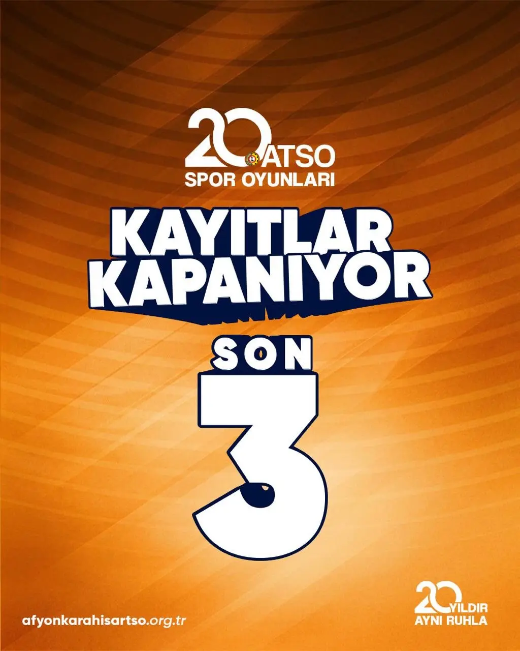 ATSO Spor Oyunları'na katılım için başvurular başladı
