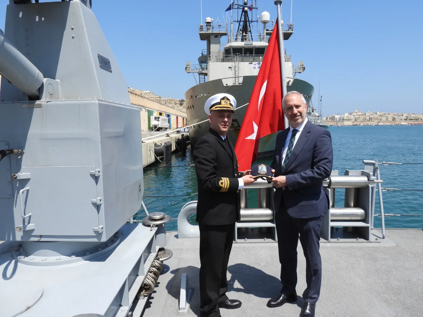 TCG Amasra, Malta'da Liman Ziyareti Gerçekleştirdi