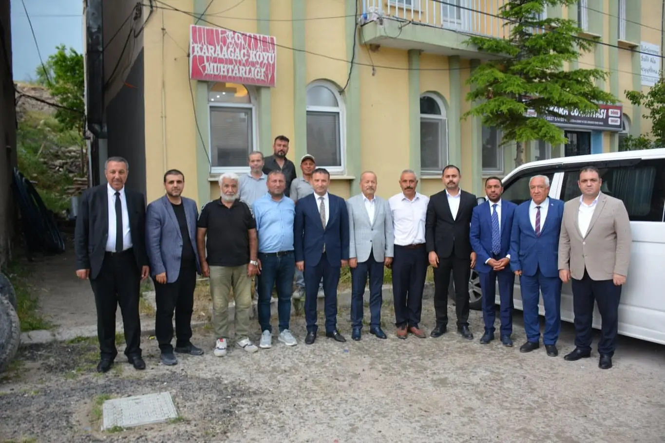 Karacaağaç Köyü'nde vatandaş buluşması yapıldı