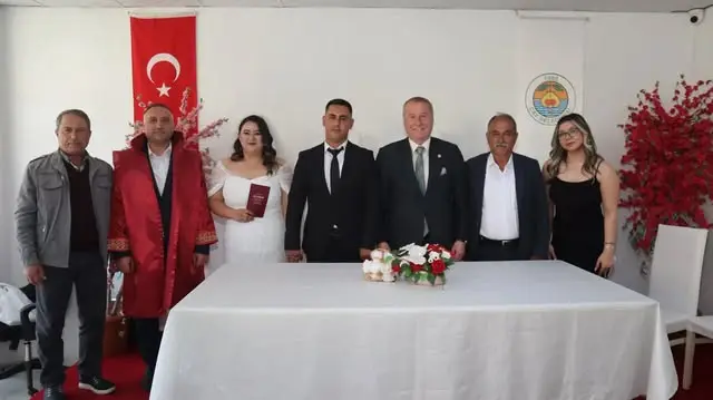 Çobanlar'da Düğün Cemiyetine Katılım Gerçekleşti