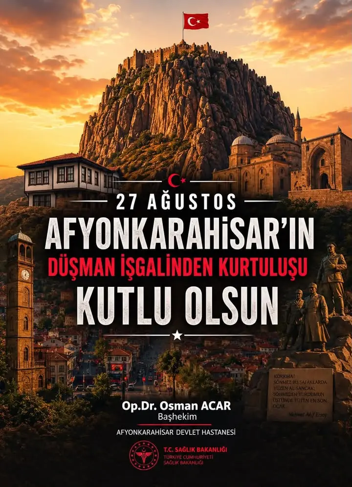 Afyonkarahisar'ın Kurtuluşu 104. Yılında Anıldı