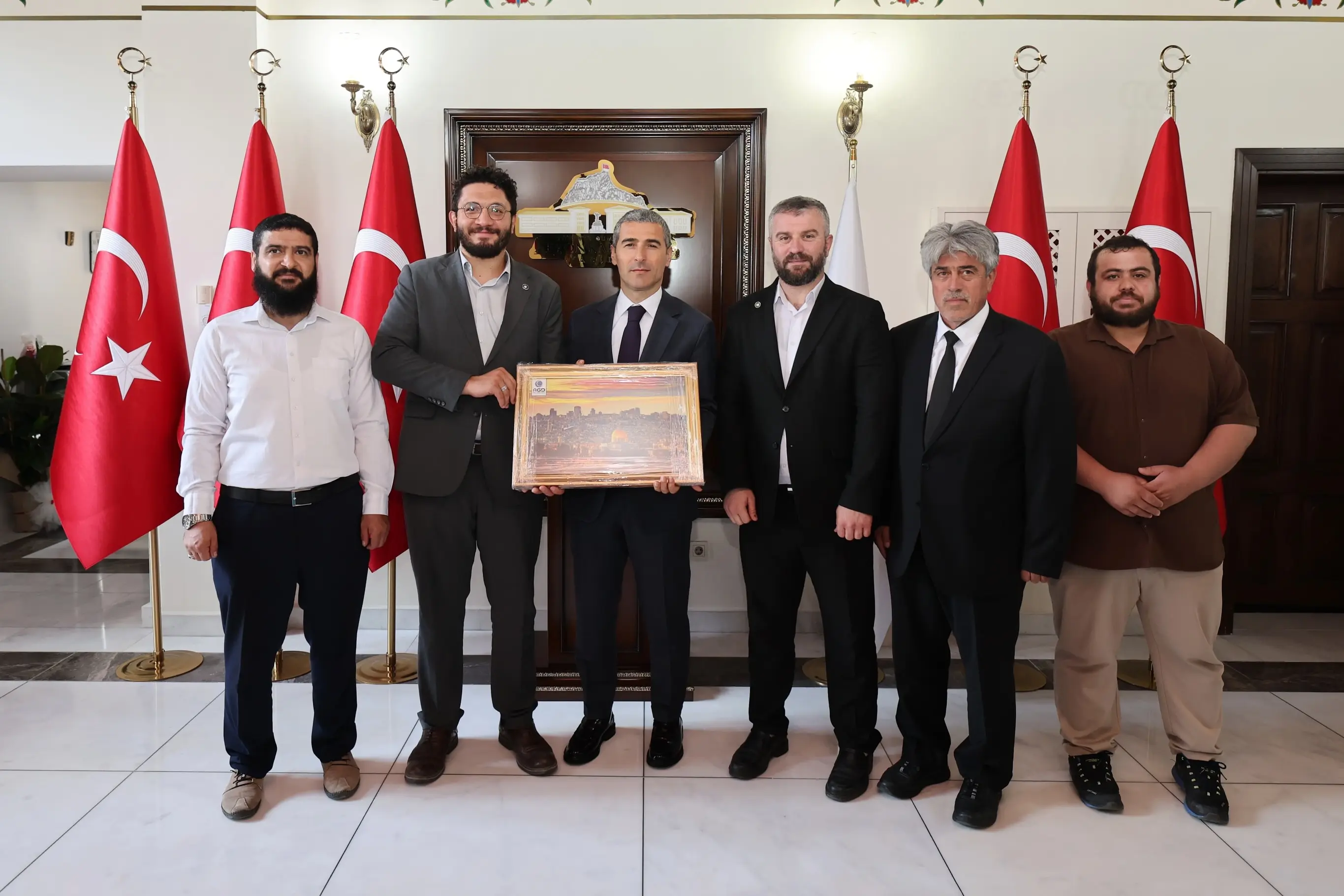 Vali Aktaş'a Ziyaret Gerçekleşti