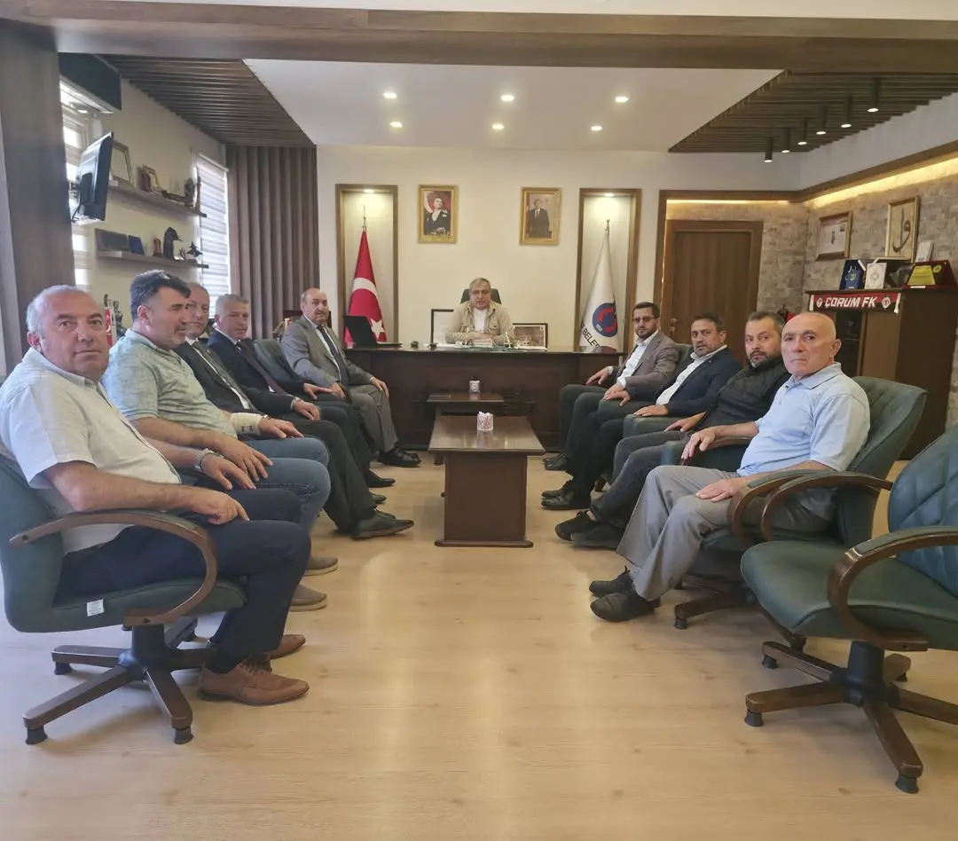 Çorum İl Genel Meclisi'nden Ziyaret