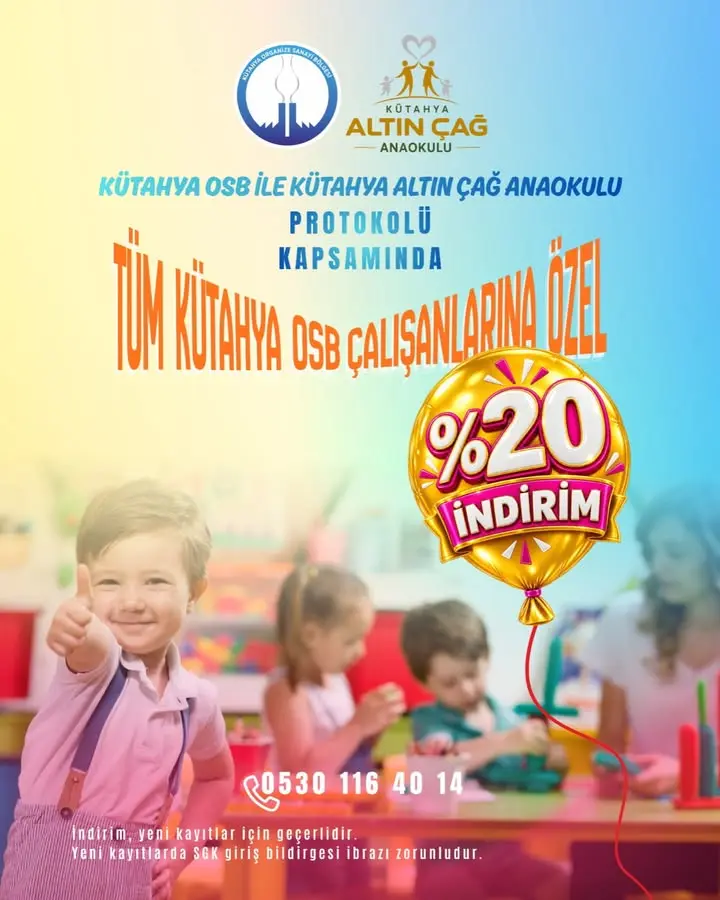 Kütahya OSB ve Anaokulu arasında protokol imzalandı