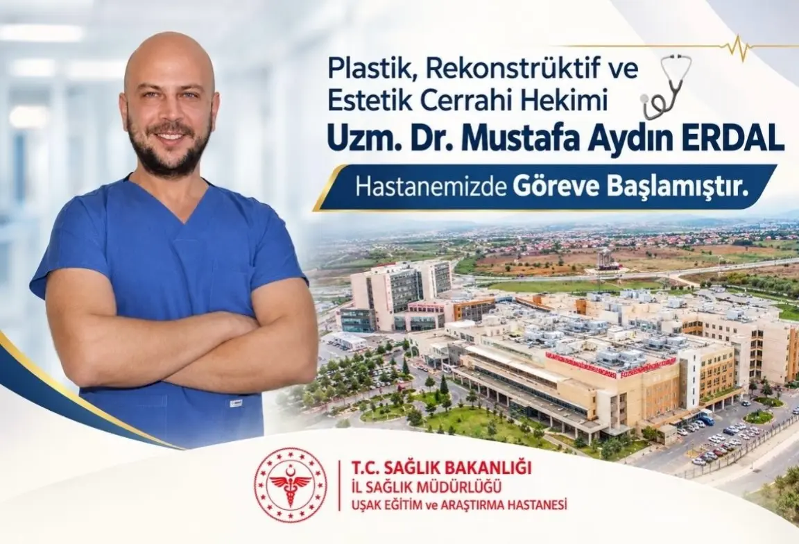 Uşak Eğitim ve Araştırma Hastanesi'ne Yeni Hekim