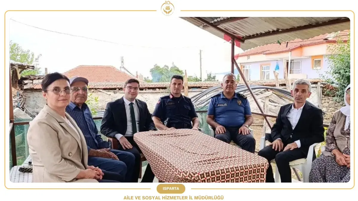 Şarkikaraağaç'ta Kıbrıs Gazisi Ziyareti