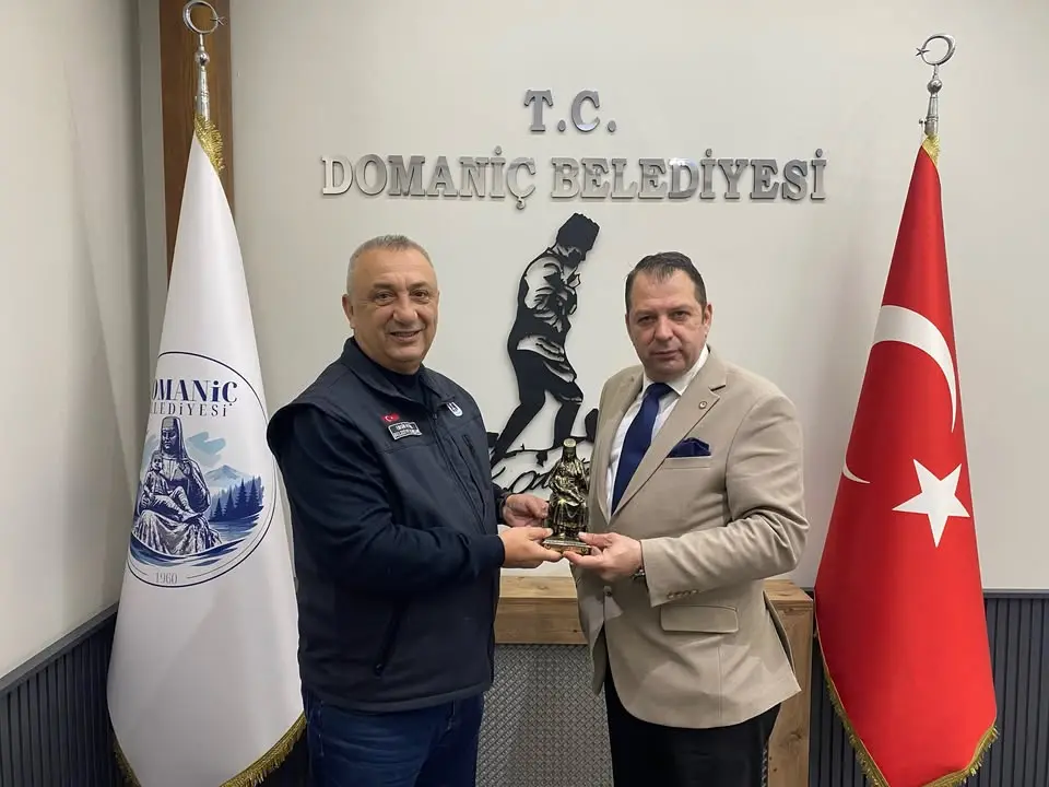 MTA Bölge Müdürü'nden Domaniç Belediyesi'ne Ziyaret